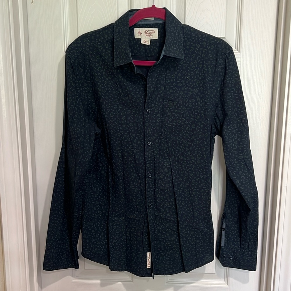 Penguin button up